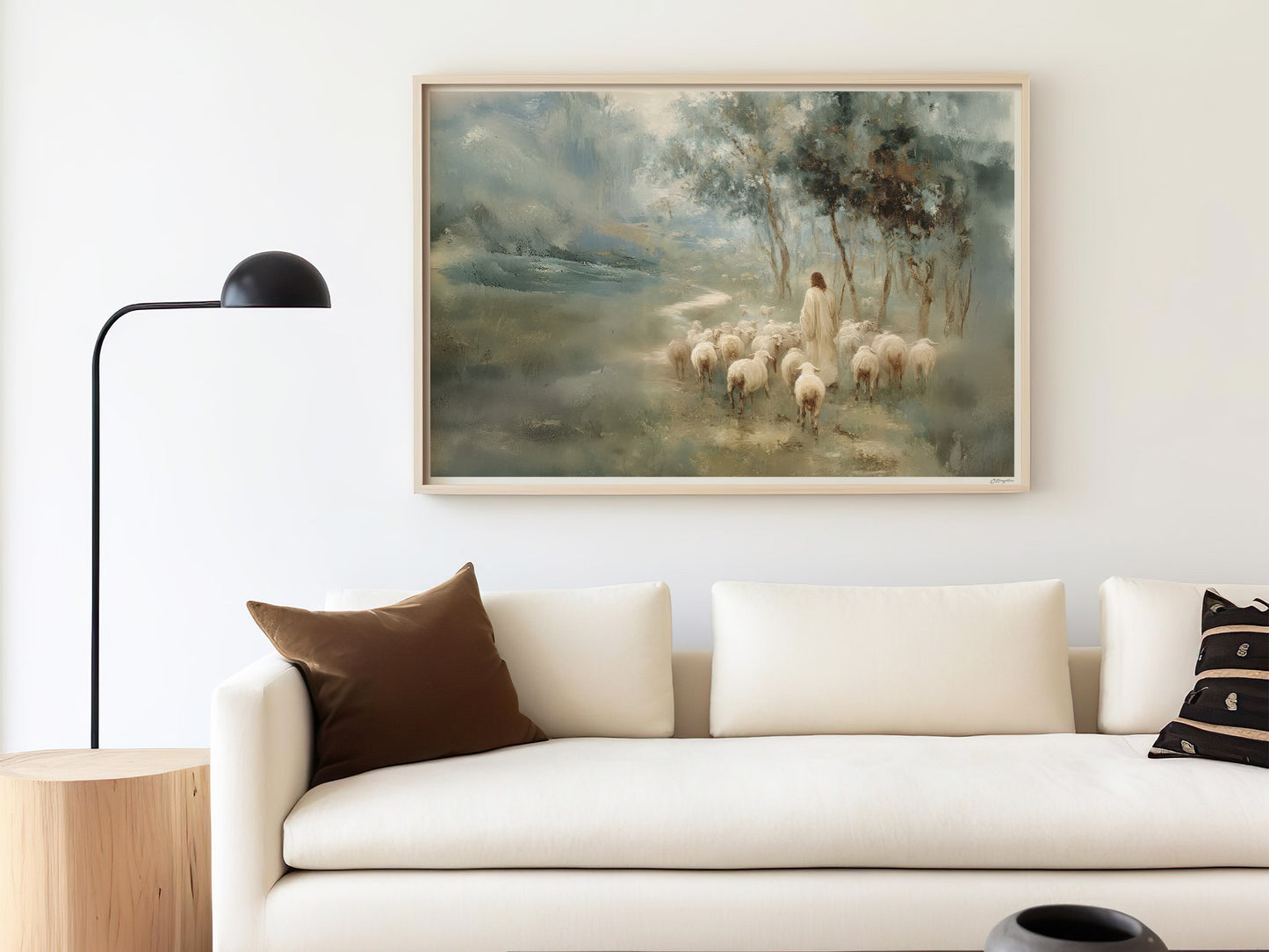 Safe in His Care #5 | Signed Handmade Art Print