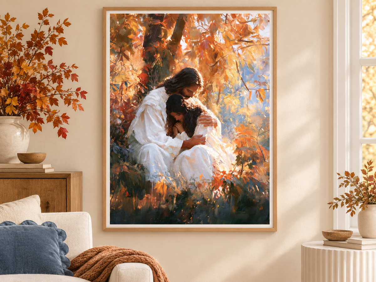 Peace in Christ #3 | Signed Handmade Art Print