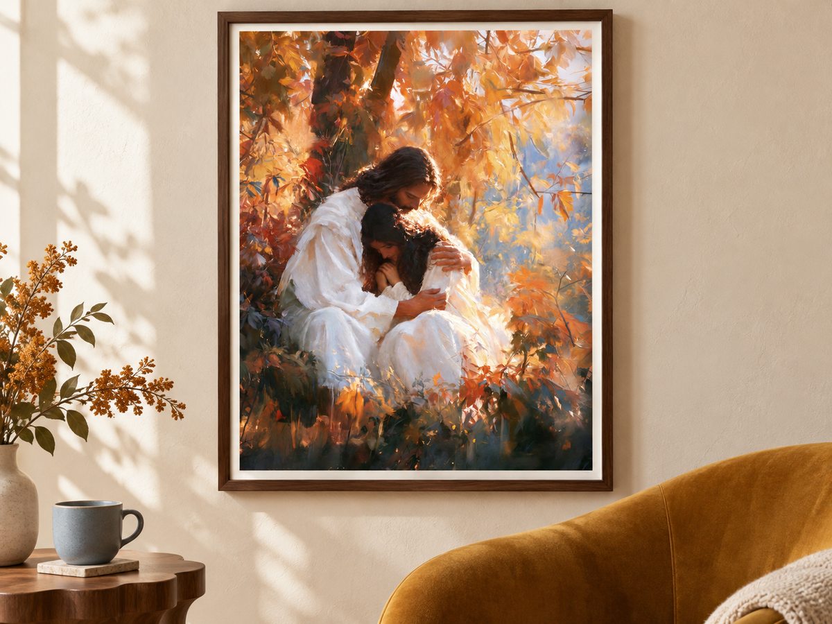Peace in Christ #3 | Signed Handmade Art Print