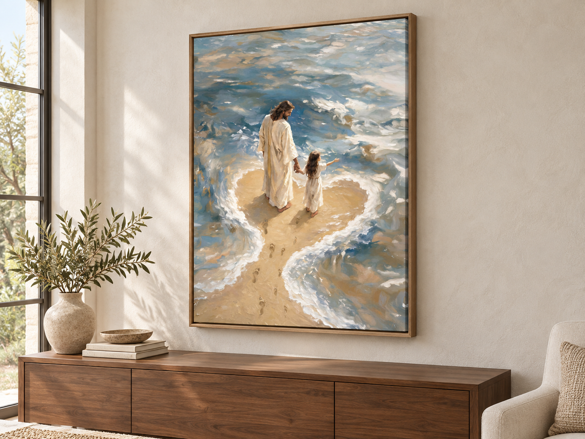 Held in His Love | Canvas Artwork