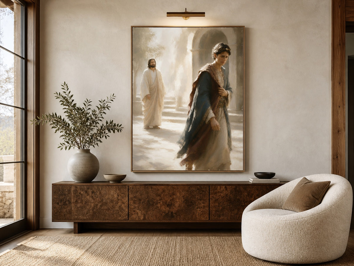 He Could Not Let Go | Canvas Artwork