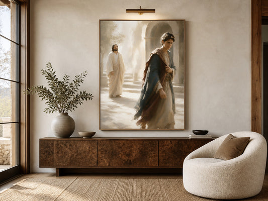 He Could Not Let Go | Canvas Artwork