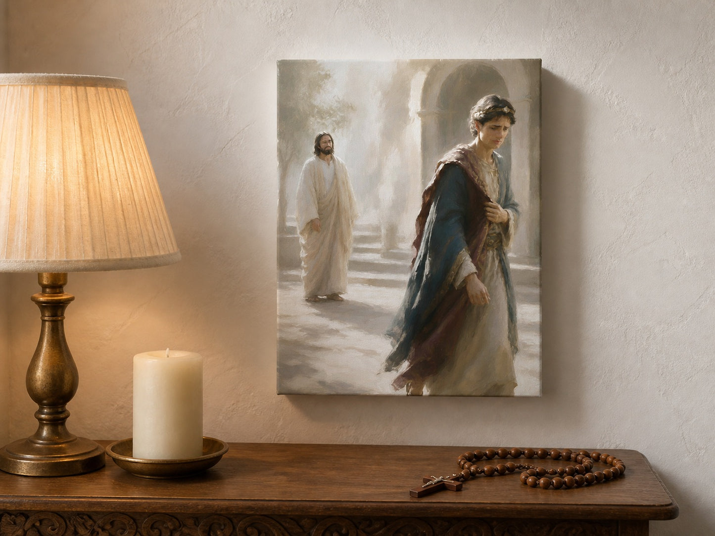 He Could Not Let Go | Canvas Artwork