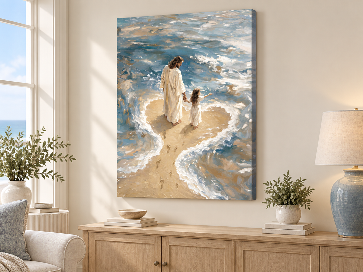 Held in His Love | Canvas Artwork