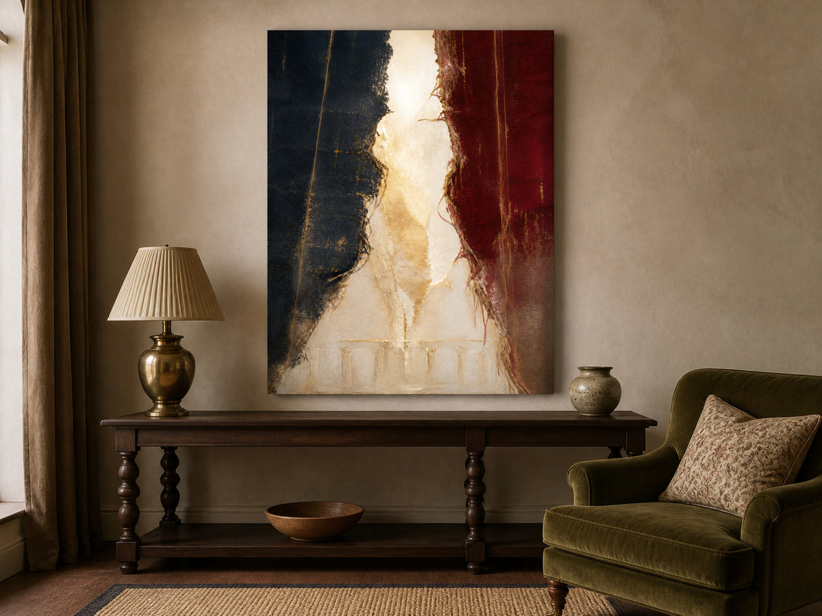 The Veil Was Torn | Canvas Artwork