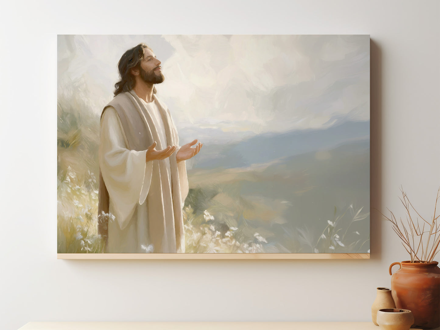 Apart to Pray | Canvas Artwork