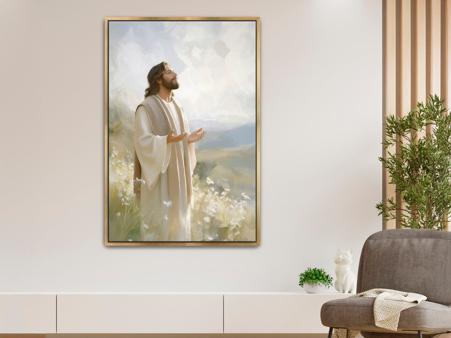 Apart to Pray | Canvas Artwork