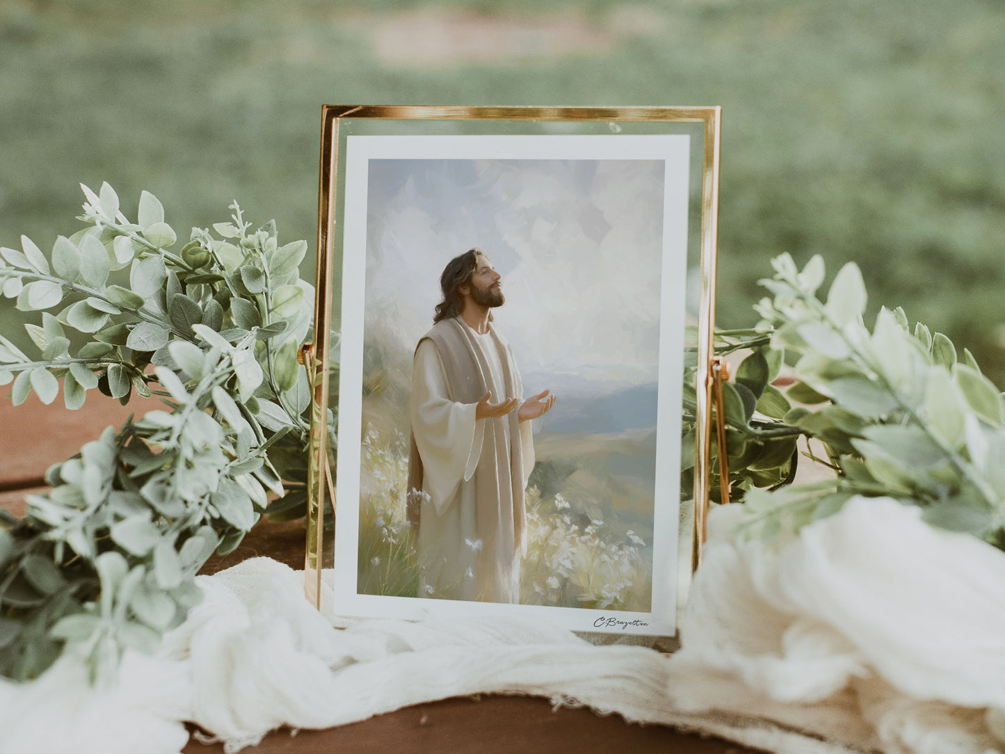 Apart to Pray | Signed Handmade Art Print