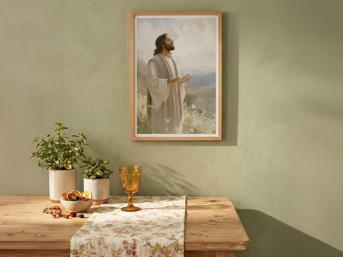 Apart to Pray | Signed Handmade Art Print