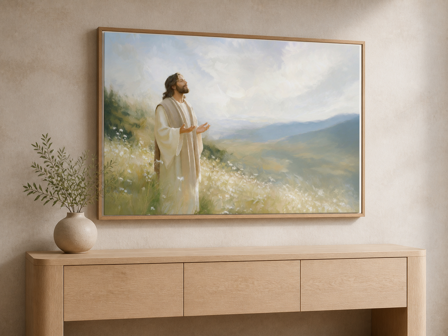 Apart to Pray | Canvas Artwork