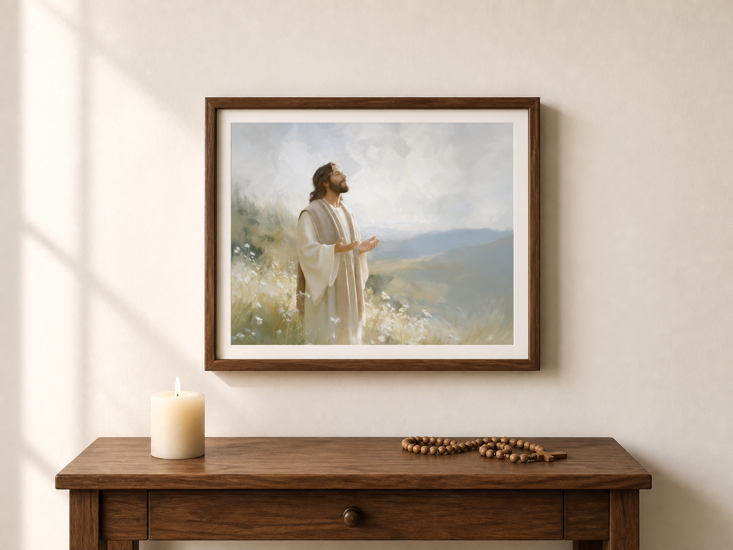 Apart to Pray | Signed Handmade Art Print