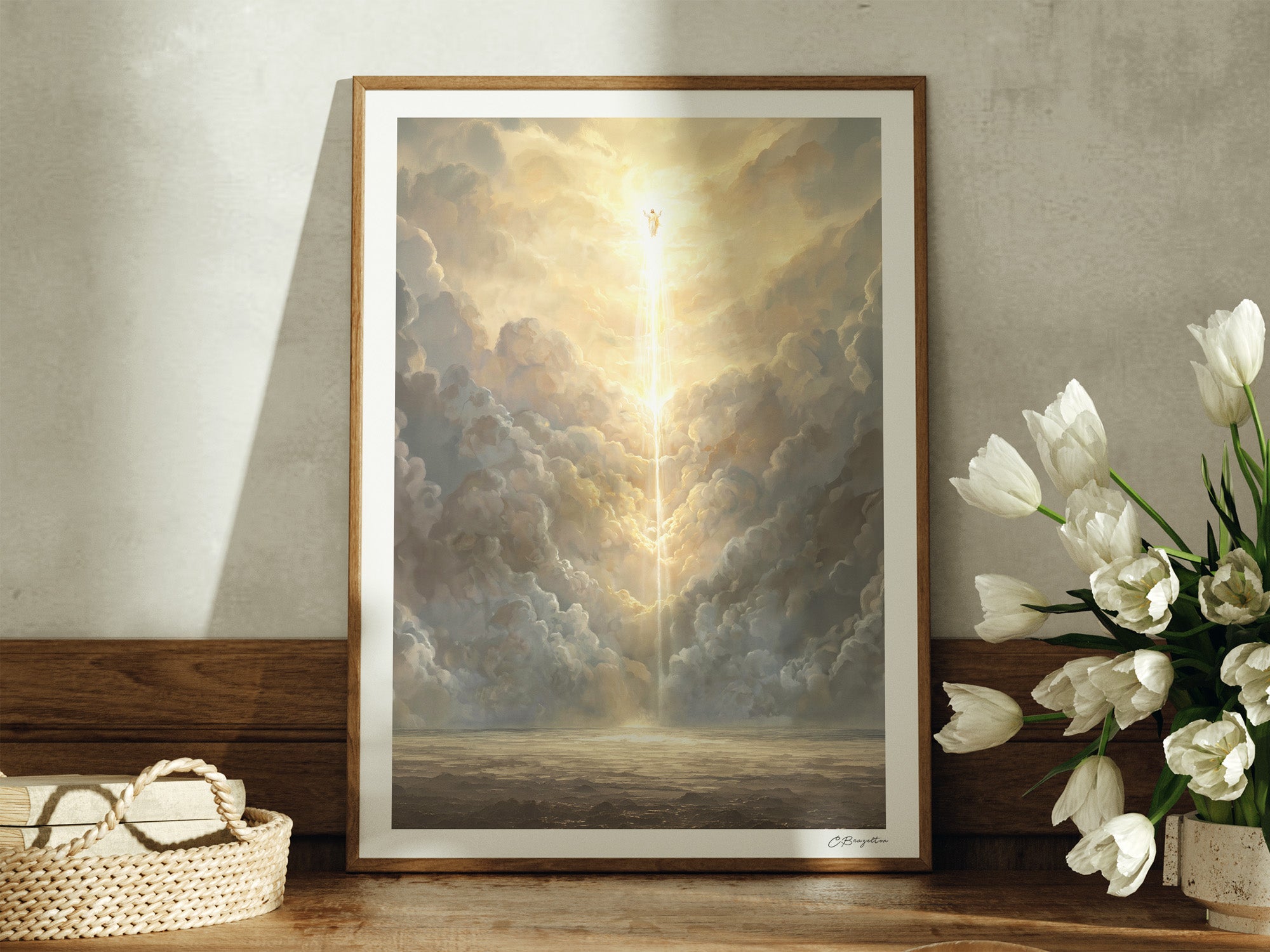 Ascension #3 | Signed Handmade Art Print – The Painted Gospel
