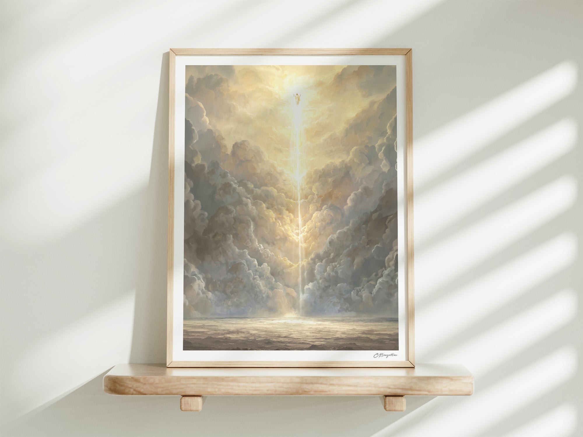 Ascension #3 | Signed Handmade Art Print – The Painted Gospel