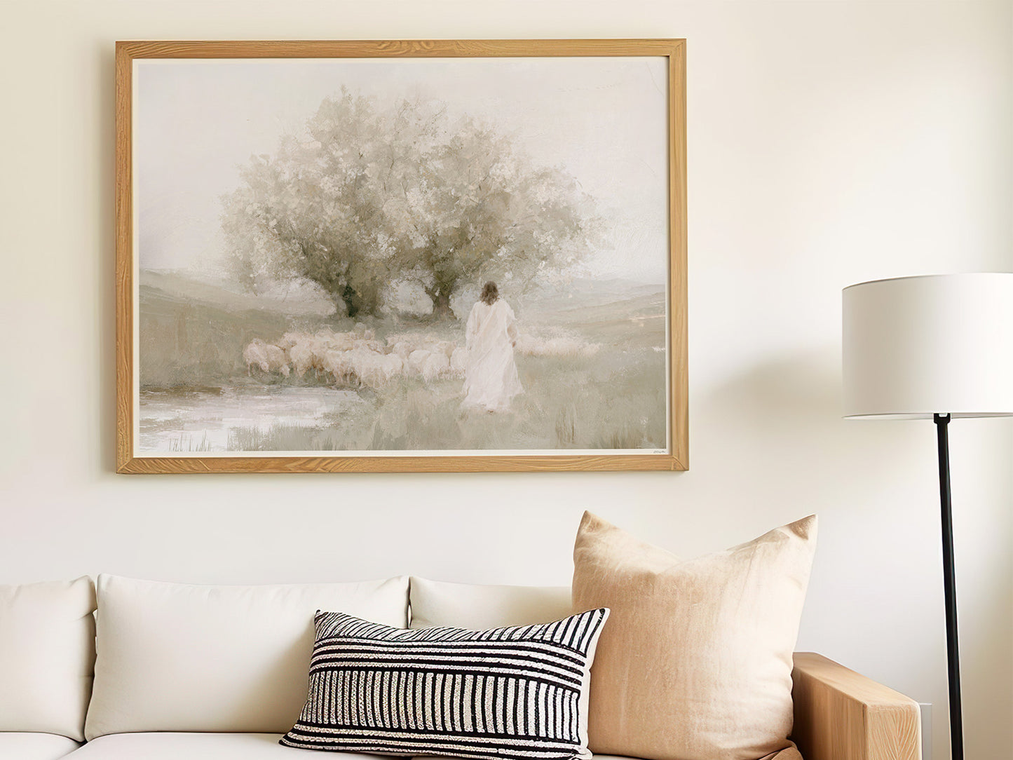 Beside the Still Waters | Signed Handmade Art Print