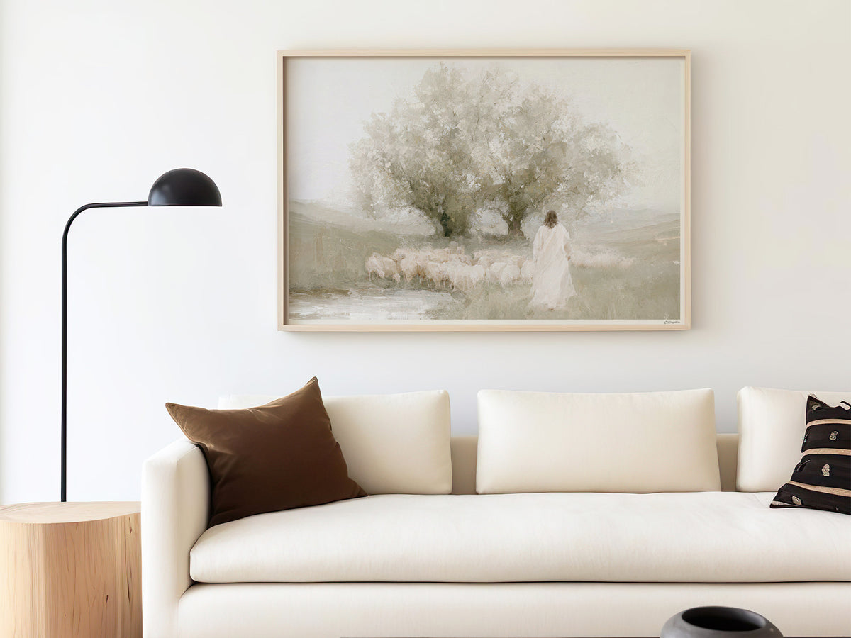 Beside the Still Waters | Signed Handmade Art Print