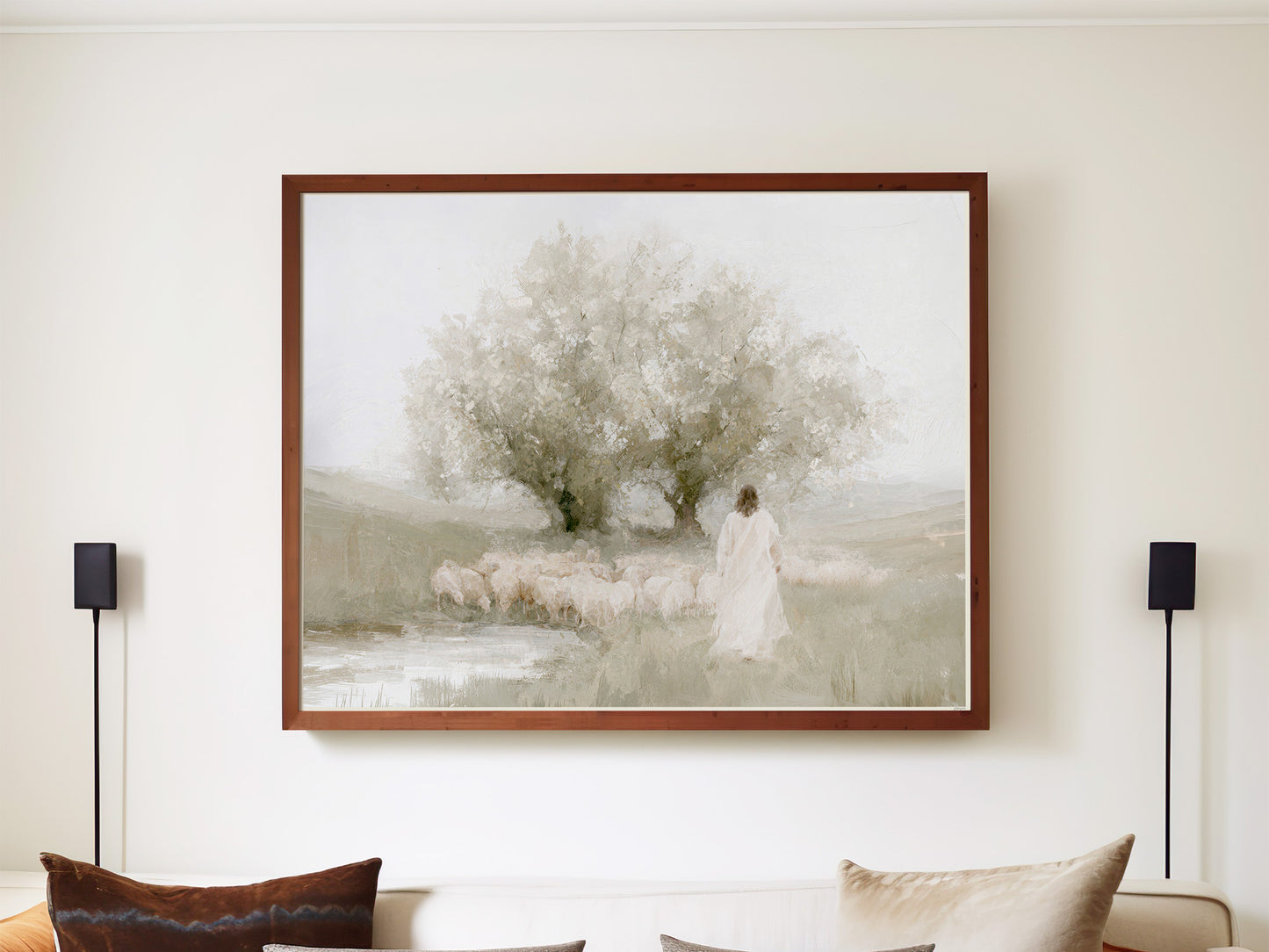Beside the Still Waters | Signed Handmade Art Print