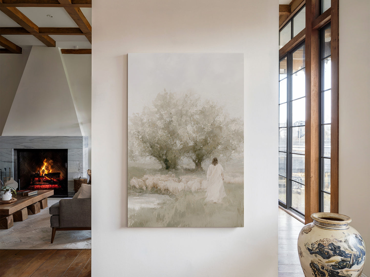 Beside the Still Waters | Canvas Artwork