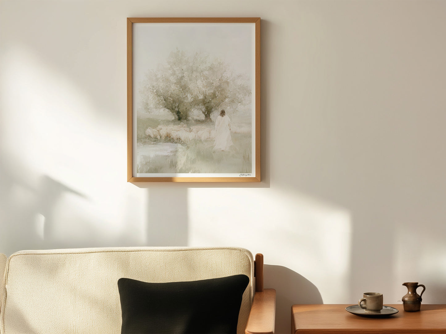 Beside the Still Waters | Signed Handmade Art Print