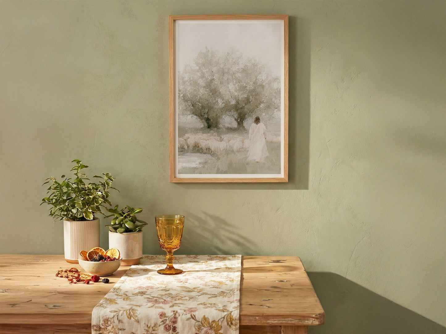 Beside the Still Waters | Signed Handmade Art Print