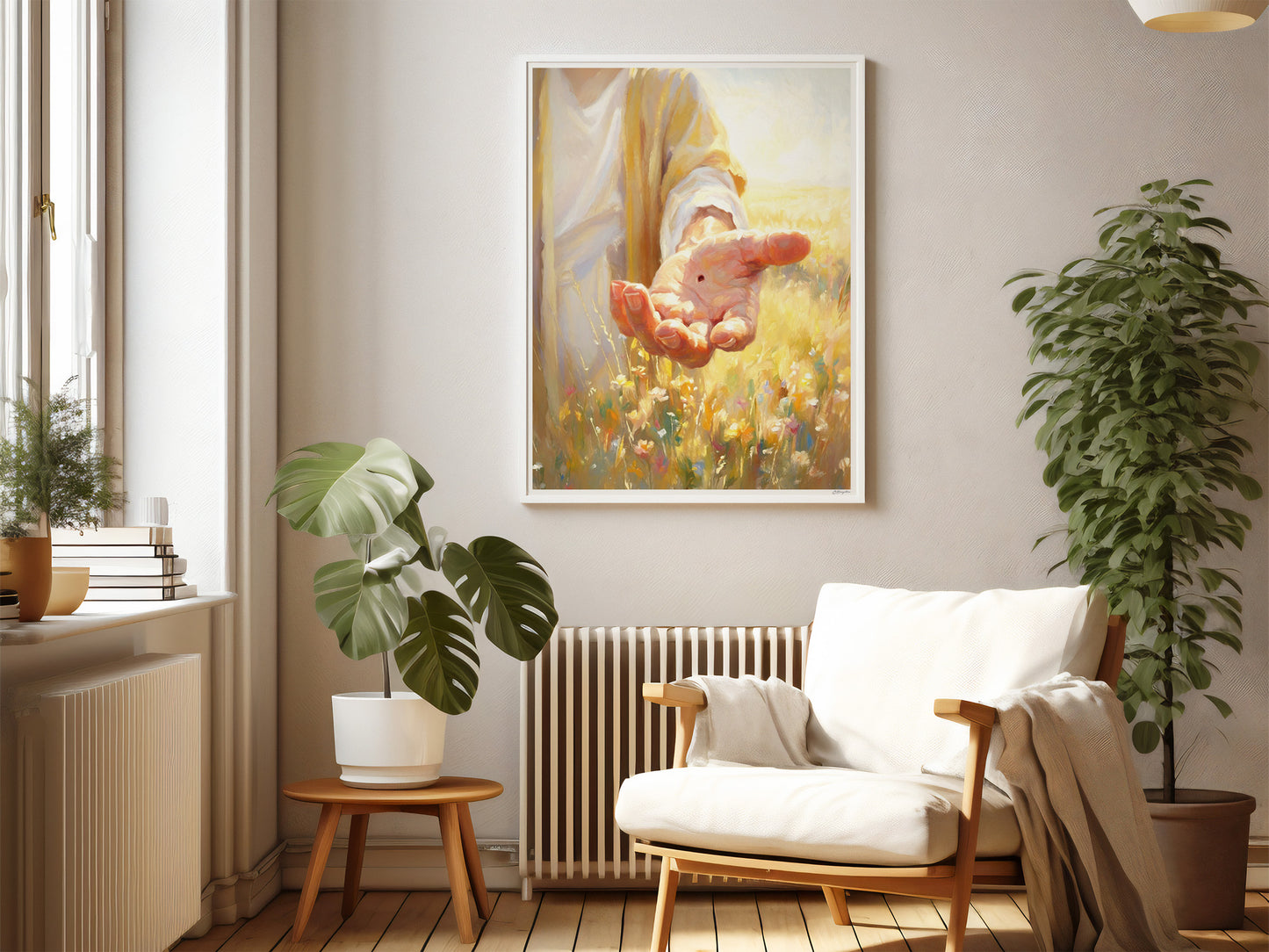 By His Wounds #3 | Signed Handmade Art Print