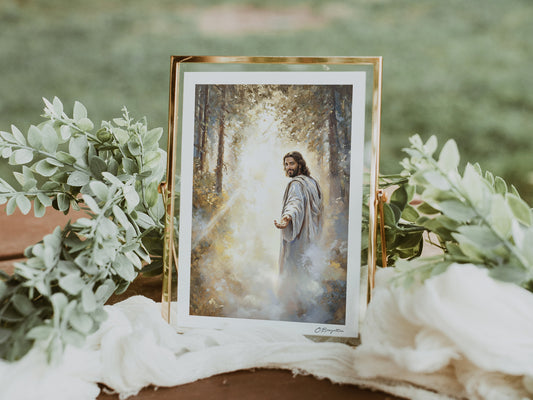 Come Follow Me #4 | Signed Handmade Art Print