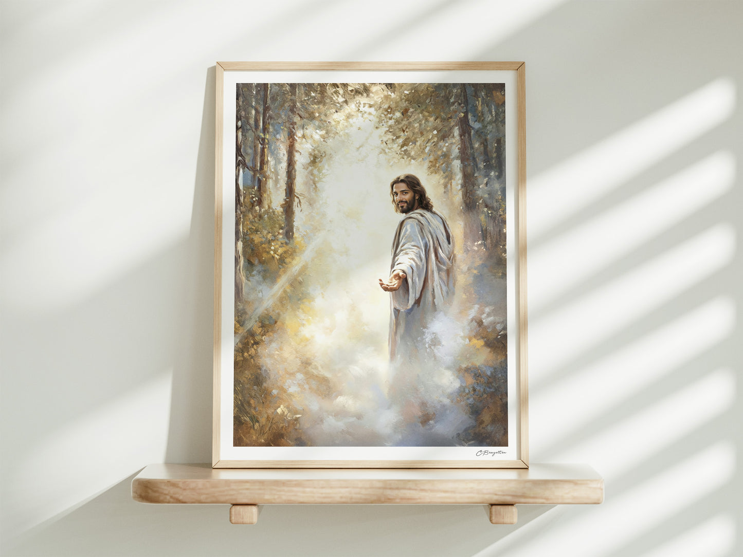 Come Follow Me #4 | Signed Handmade Art Print