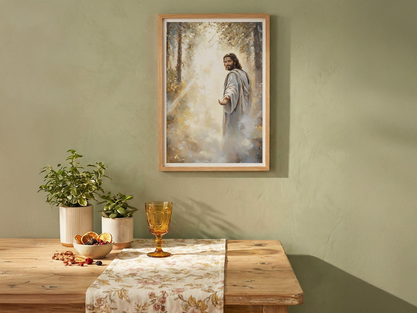 Come Follow Me #4 | Signed Handmade Art Print