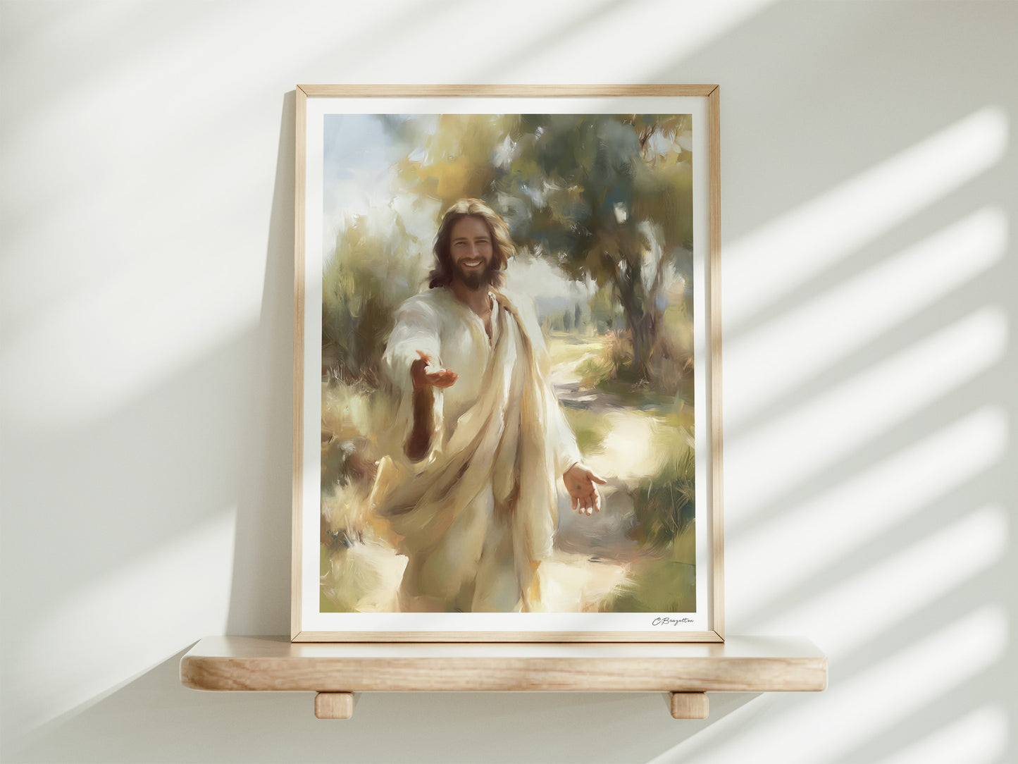 Come Follow Me #5 | Signed Handmade Art Print