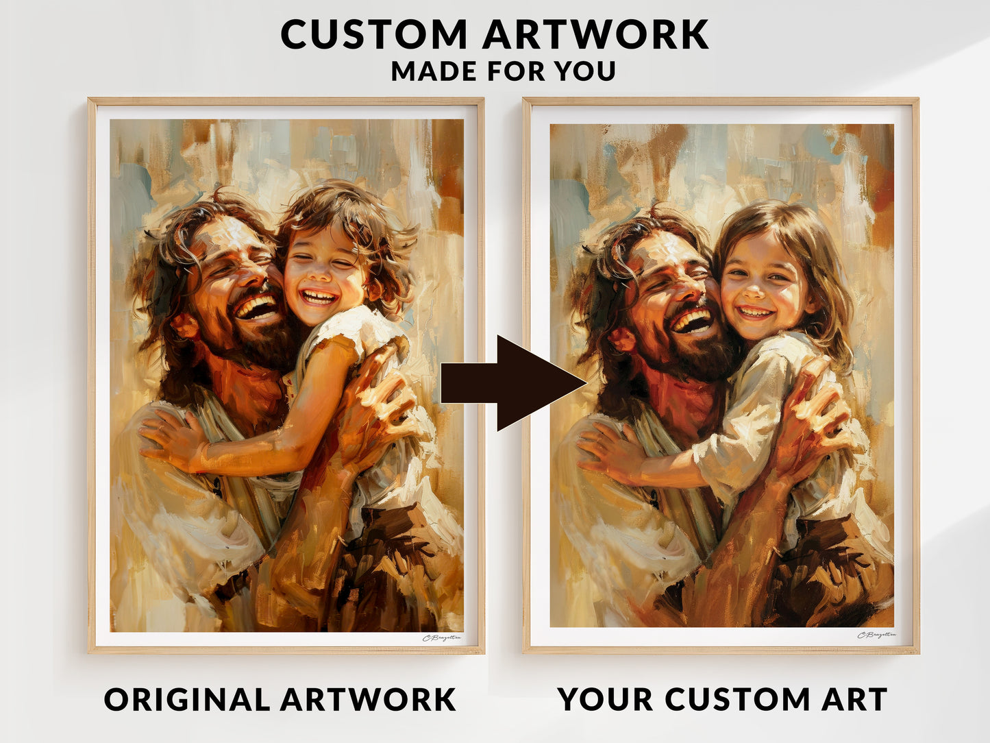 Welcome Home #3 Custom Artwork on Fine Art Paper | Personalized Signed Art Print