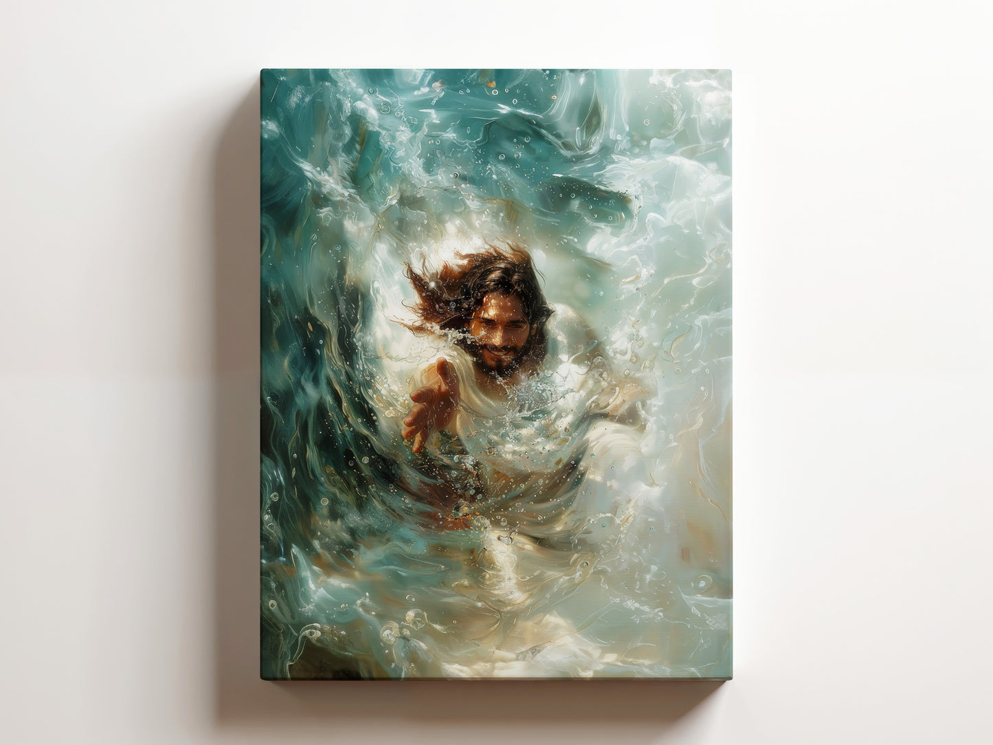 Jesus Saves | Canvas Artwork