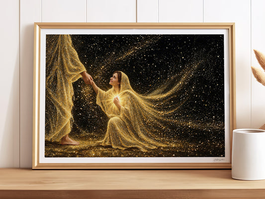 Faith in Him #3 | Signed Handmade Art Print