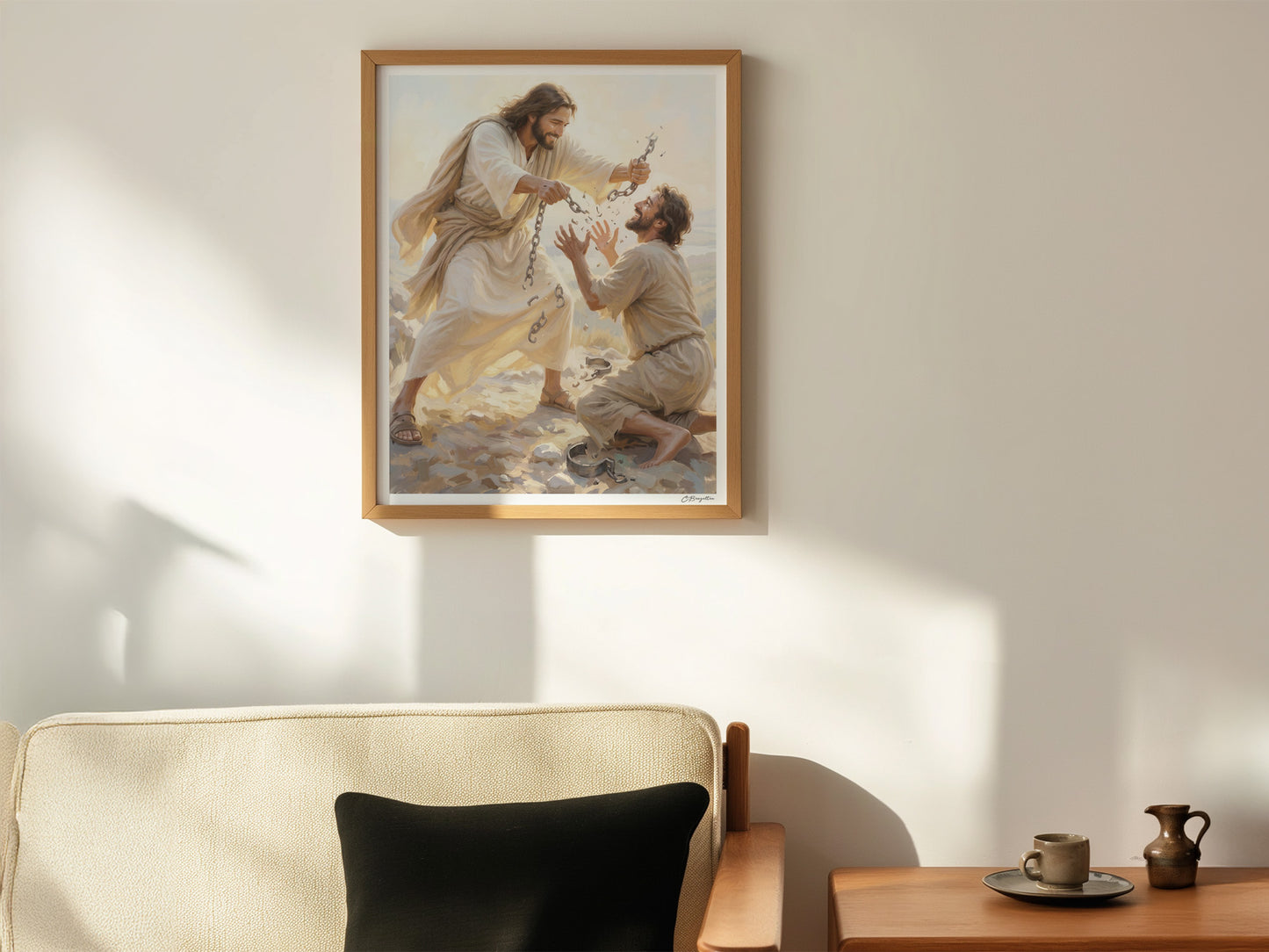 Free Indeed | Signed Handmade Art Print