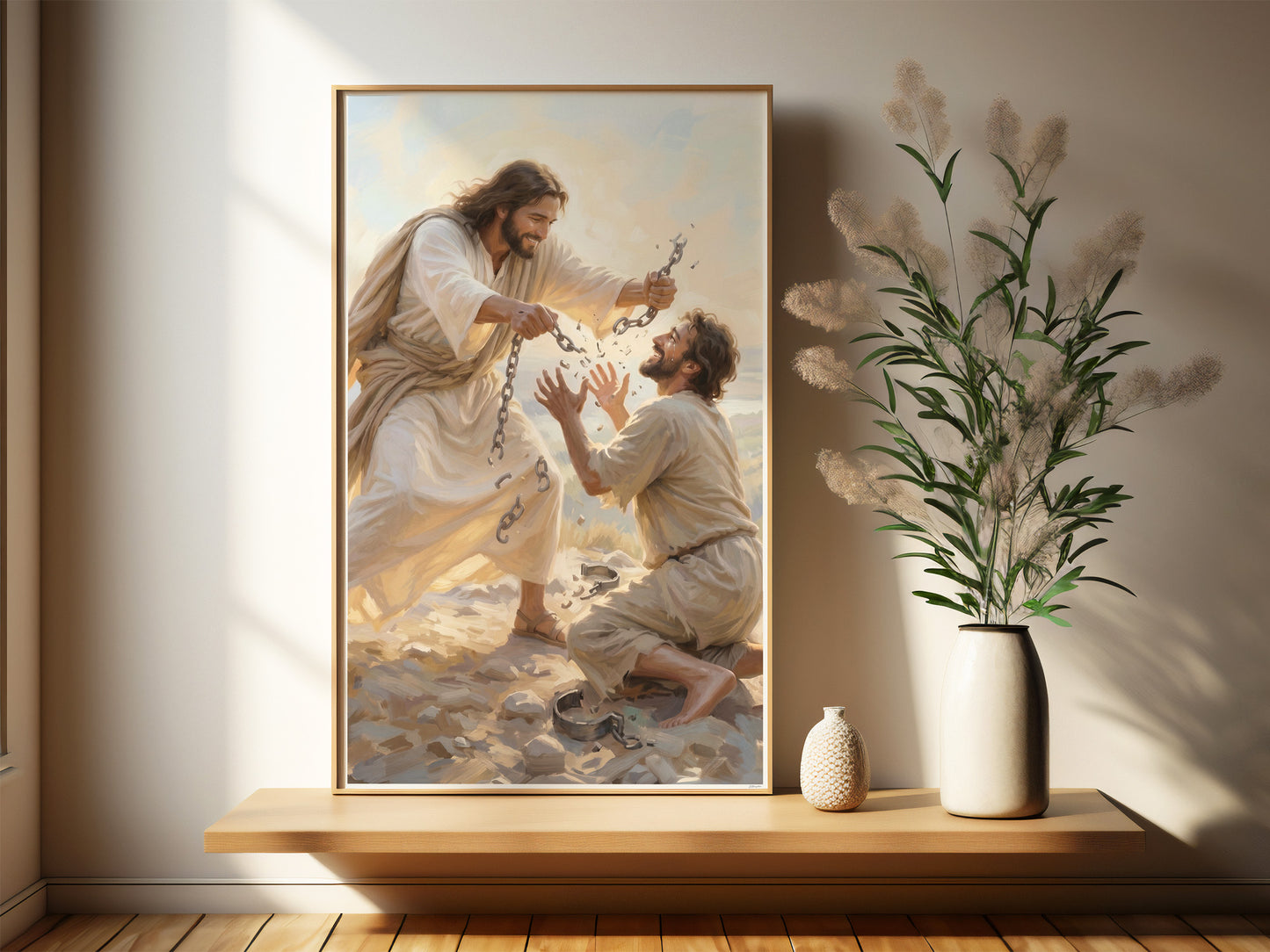 Free Indeed | Signed Handmade Art Print