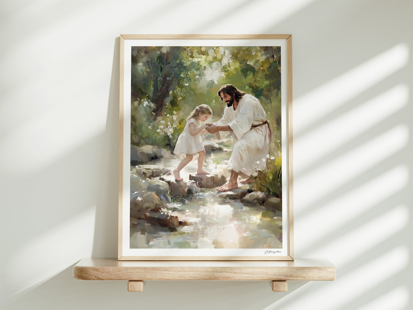 Guide My Steps #4 | Signed Handmade Art Print