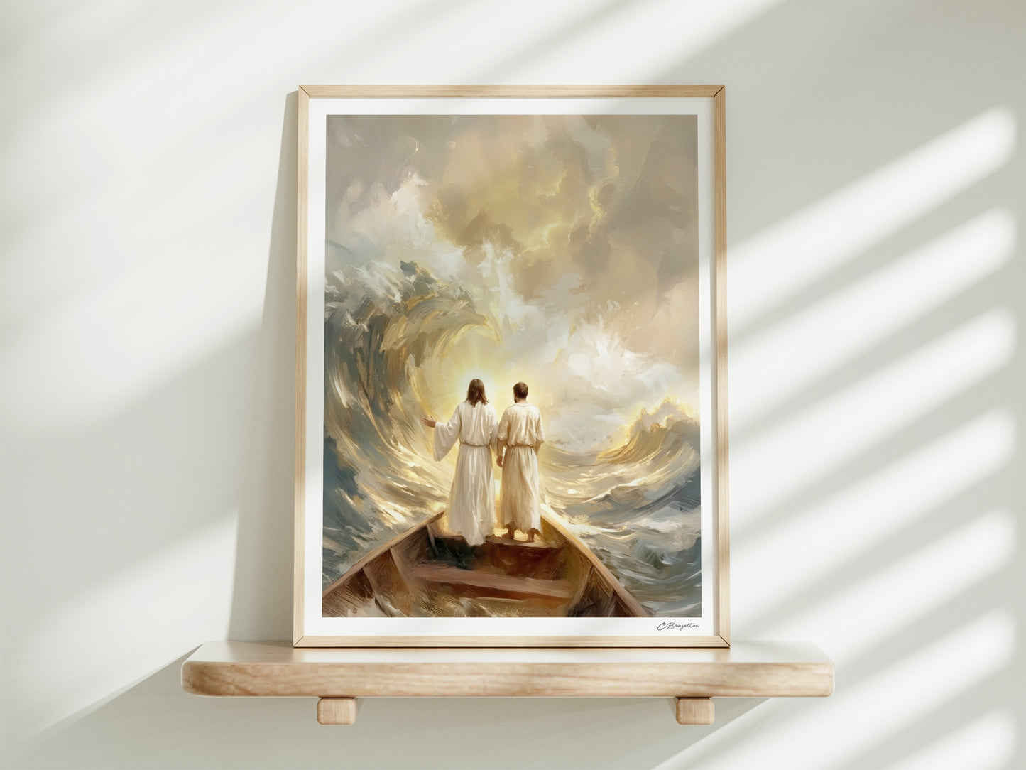 Guided by Him #3 | Signed Handmade Art Print