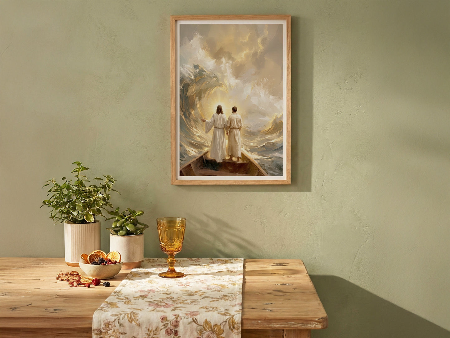 Guided by Him #3 | Signed Handmade Art Print