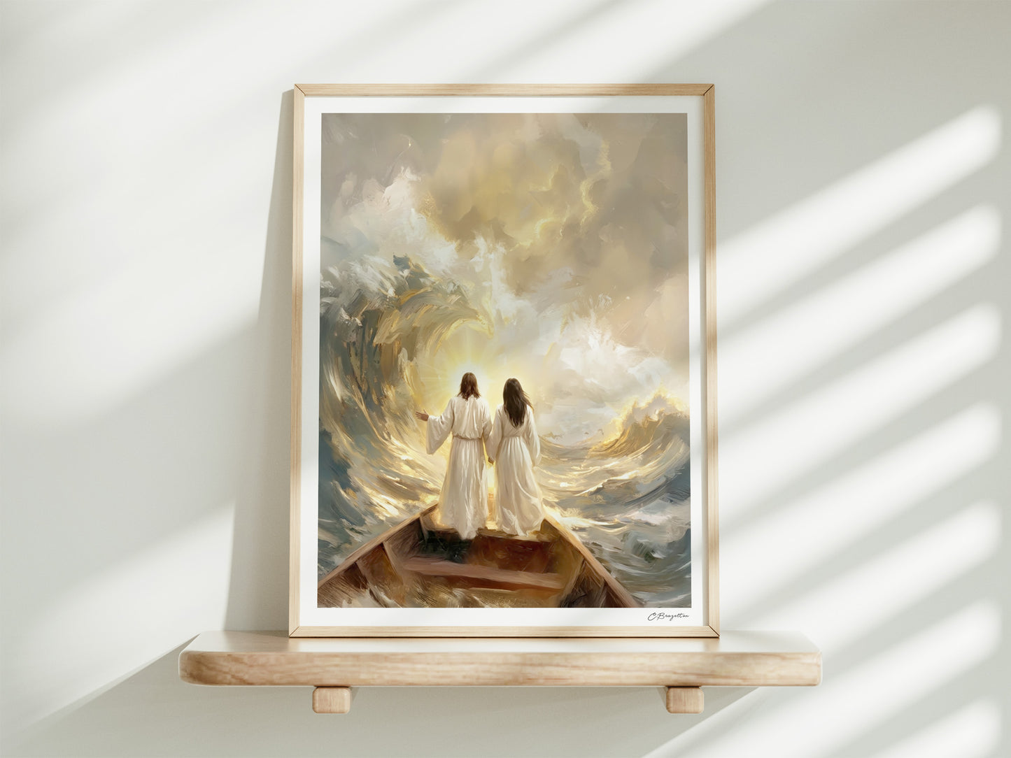 Guided by Him #3 | Signed Handmade Art Print