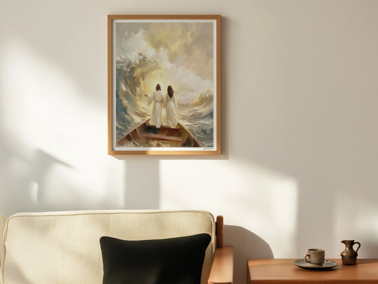 Guided by Him #3 | Signed Handmade Art Print