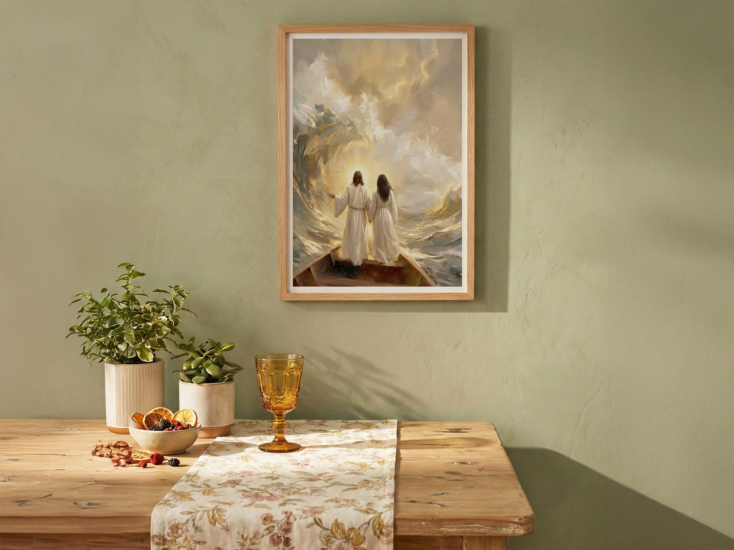 Guided by Him #3 | Signed Handmade Art Print