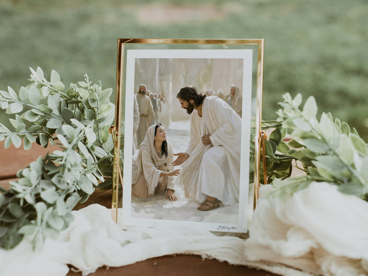 He Called Her Daughter | Signed Handmade Art Print