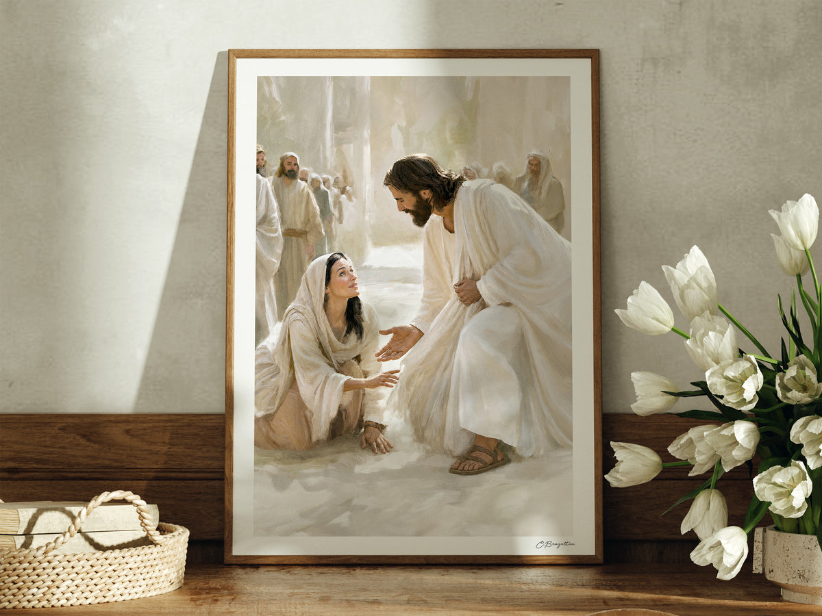 He Called Her Daughter | Signed Handmade Art Print