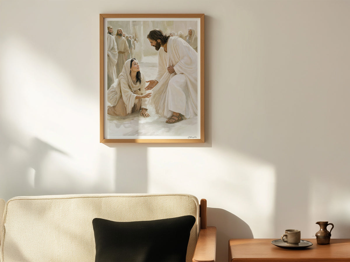 He Called Her Daughter | Signed Handmade Art Print