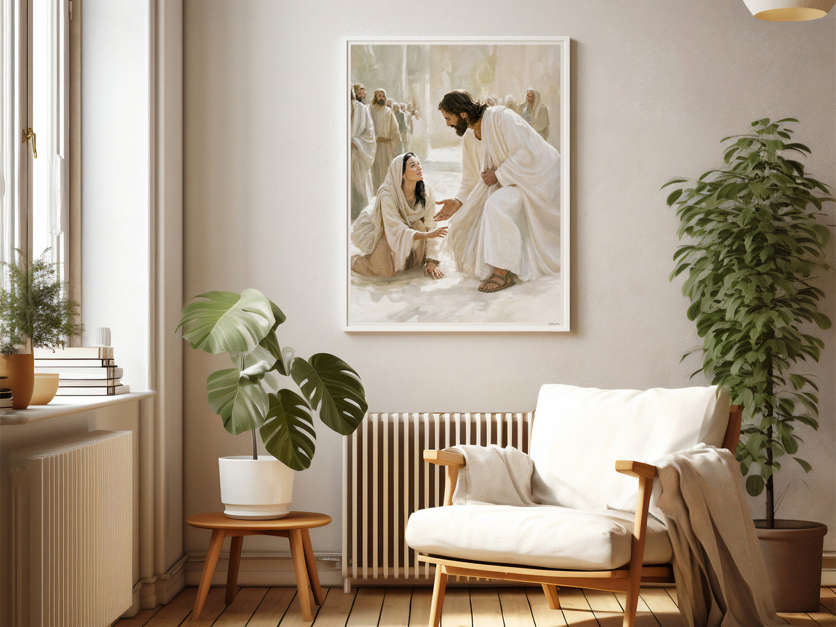 He Called Her Daughter | Signed Handmade Art Print