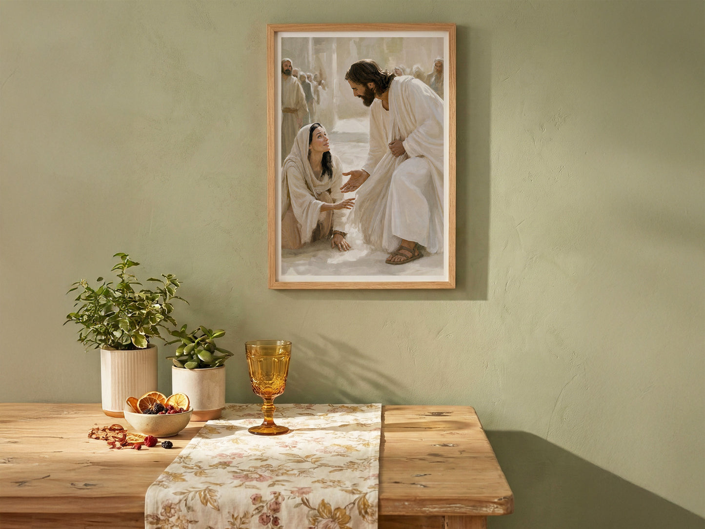 He Called Her Daughter | Signed Handmade Art Print
