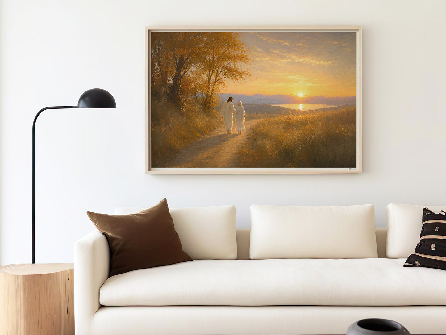 He Walked Me Home | Signed Handmade Art Print