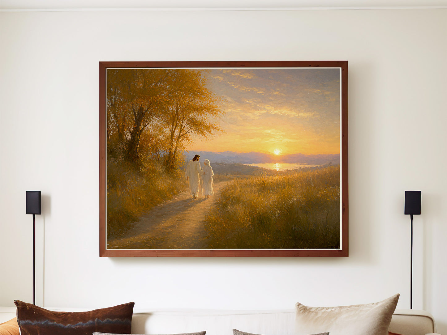 He Walked Me Home | Signed Handmade Art Print