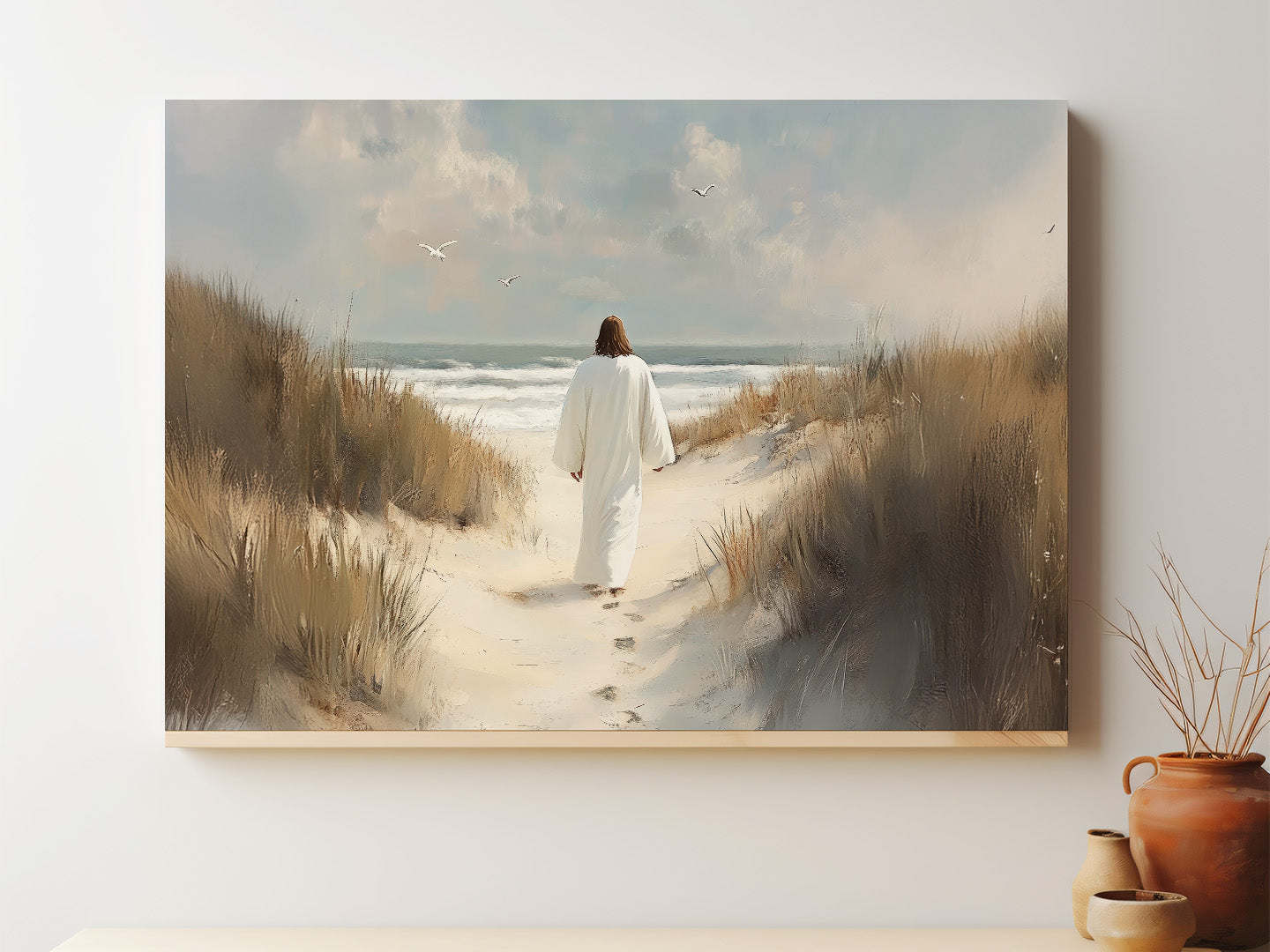 Walk With Me | Framed Canvas Artwork