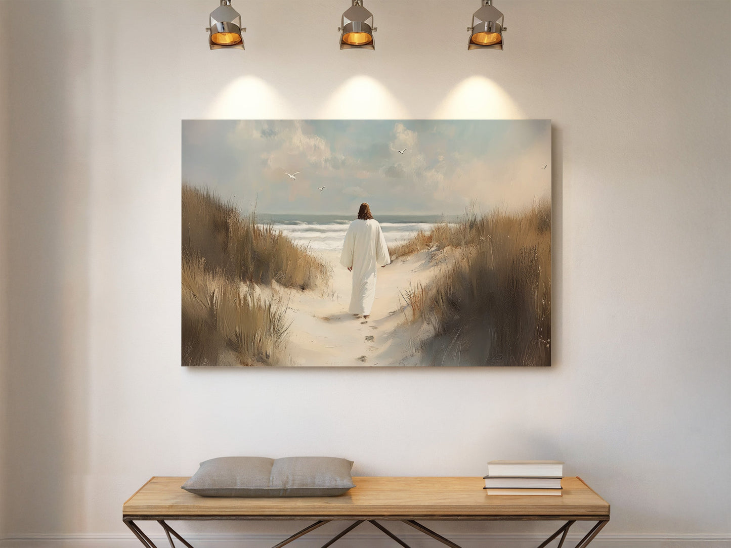 Walk With Me | Framed Canvas Artwork