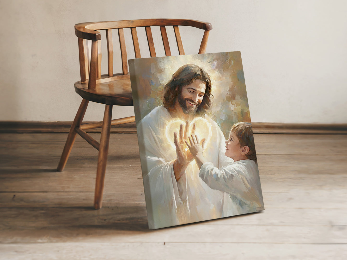 In His Hands | Canvas Artwork