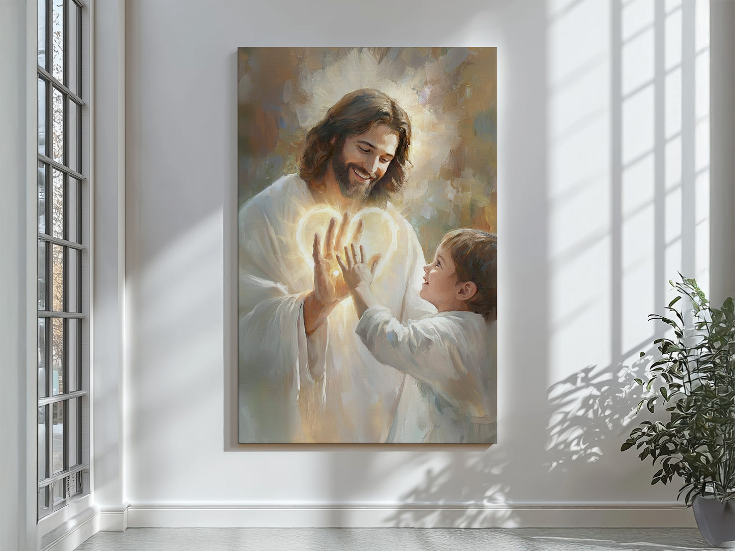 In His Hands | Canvas Artwork